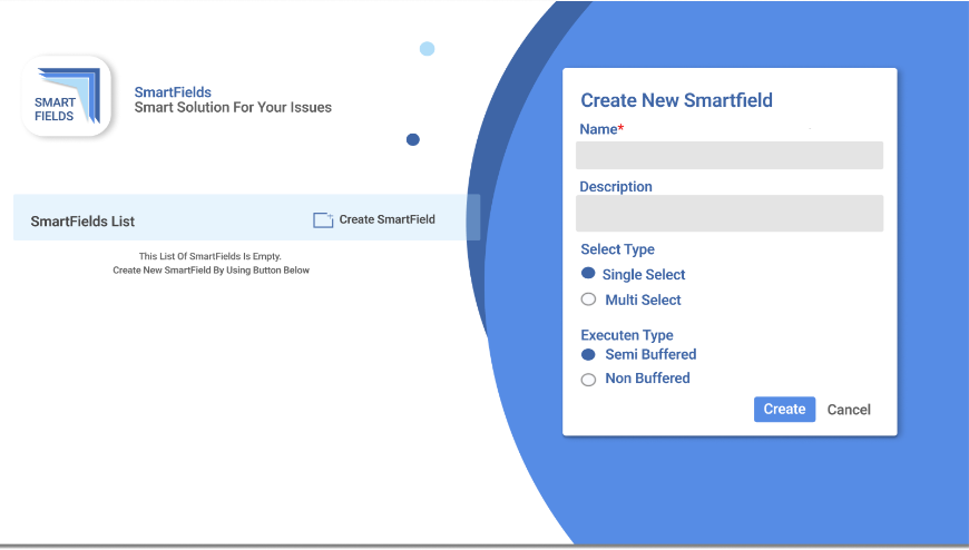 Creating a SmartField