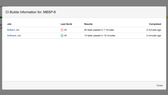 Jira Software Integration