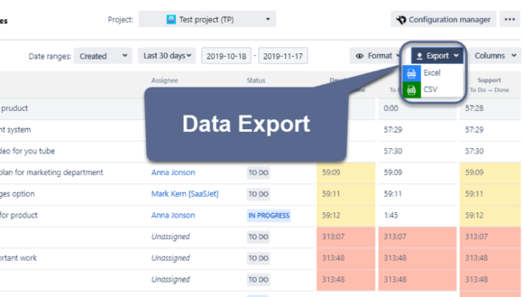 Data Export