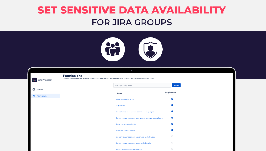 ​Take charge of your Xray and Jira data with customizable access and export settings. Securely define who sees what, aligning sensitive data availability with specific Jira Groups and permissions set by admins.