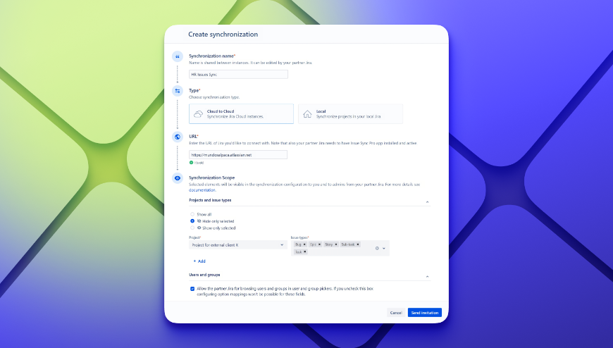 Synchronize tickets across various Jira instances