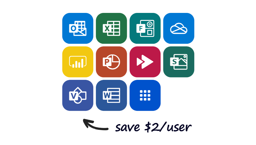 10 apps in one delivers huge savings