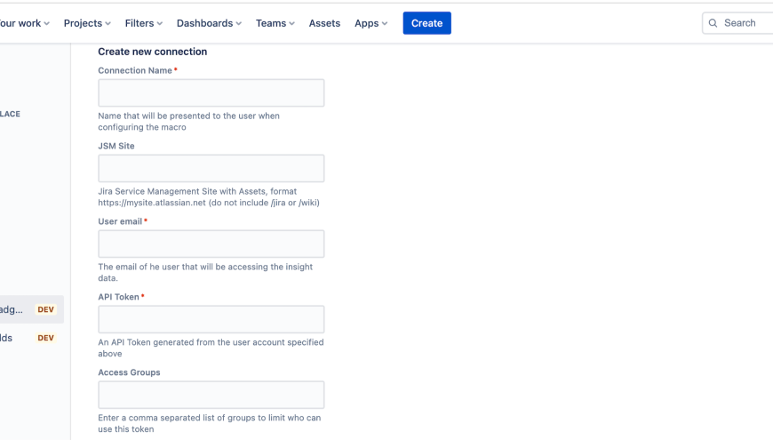 Fetch Asset data from multiple Atlassian instances