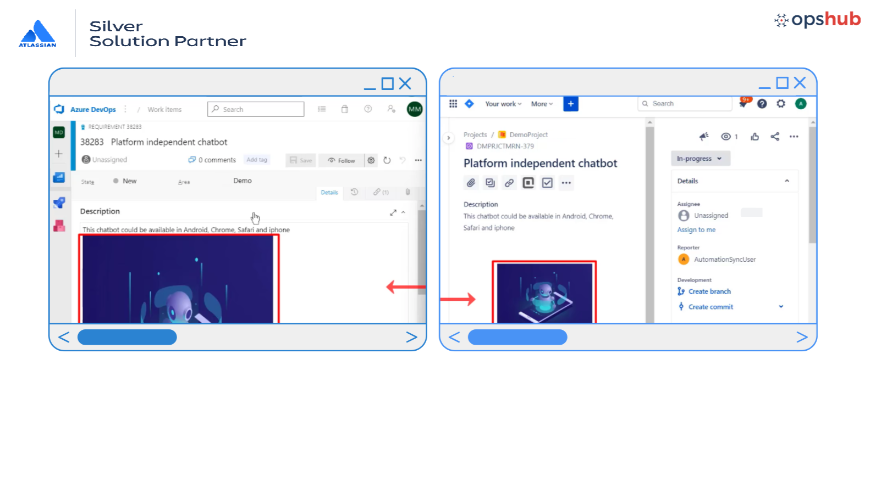 Rich Data Sync between Azure DevOps and Jira