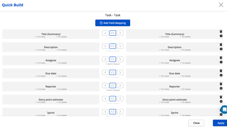 Auto-mapping of types and fields