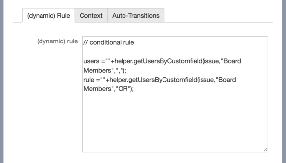 Configure rules based on your needs: you have a lot of possibilities and powerful functions to access all data from the underlying issue and use them for conditions etc.