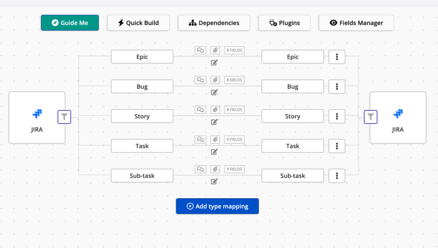 Jira <-> Jira integration. Single install option