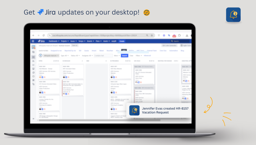 Get Jira updates on your desktop!