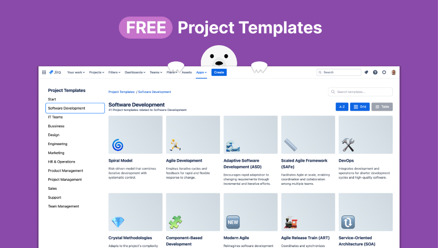 🏆 Boost Team's Potential with Project Templates