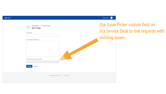 Available for Jira Service Desk (Customer Portal)