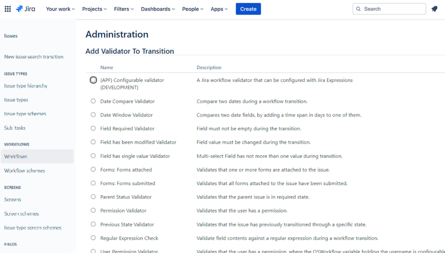 Highly Customizable Validator