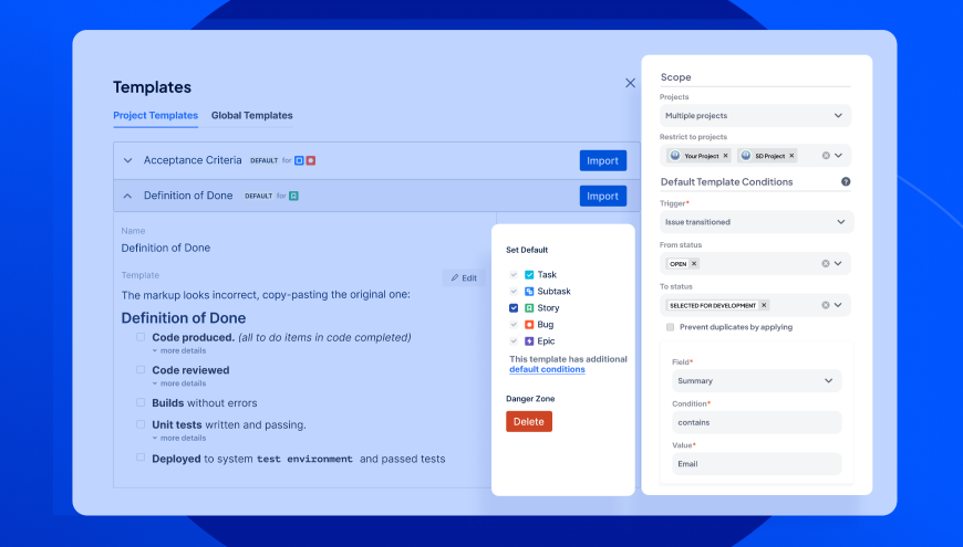 Automatically add checklists to your Jira issues with Smart Checklist for Jira.