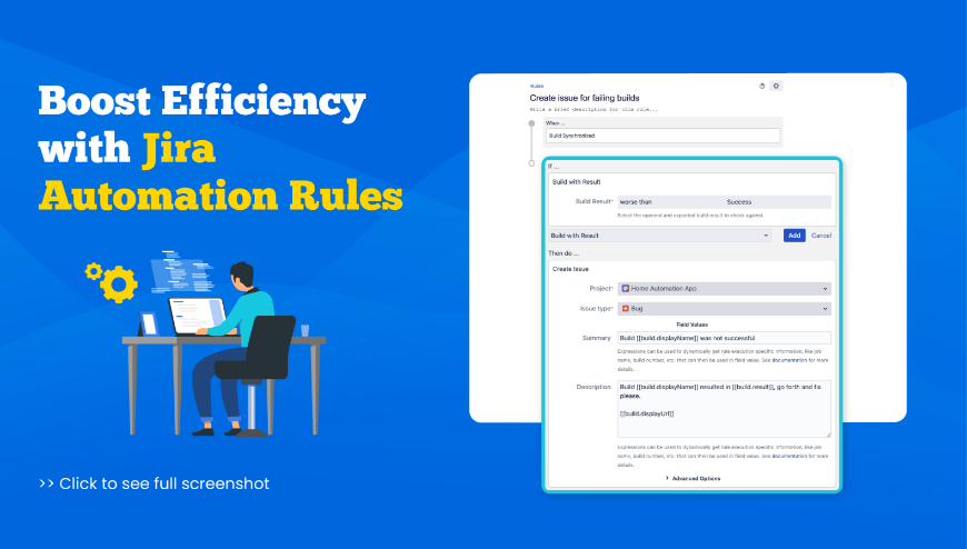 Effortlessly Automate the Actions in Jira Based on Jenkins Builds With Rule Editor.