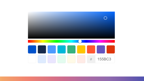 Choose unlimited text or background colors