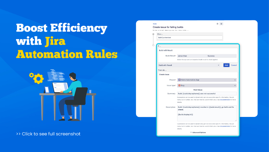 Effortlessly Automate the Actions in Jira Based on Jenkins Builds With Rule Editor.