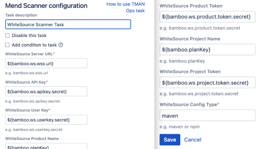 Cover custom scanner task