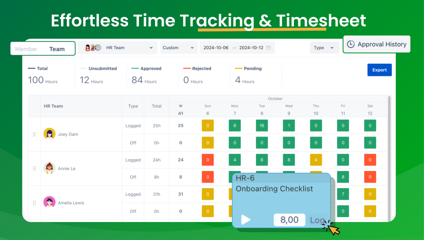 Track Time: Effective Team Management