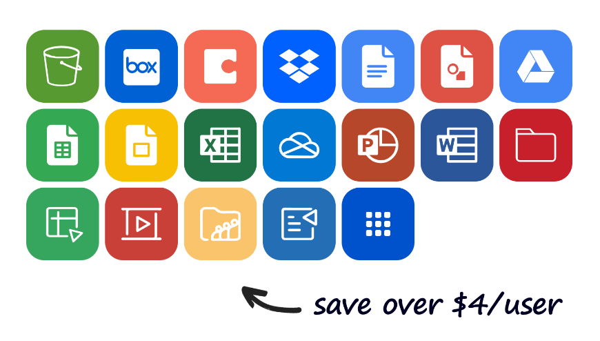 18 apps in one delivers huge savings