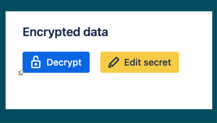 Encrypt Sensitive Data & Passwords