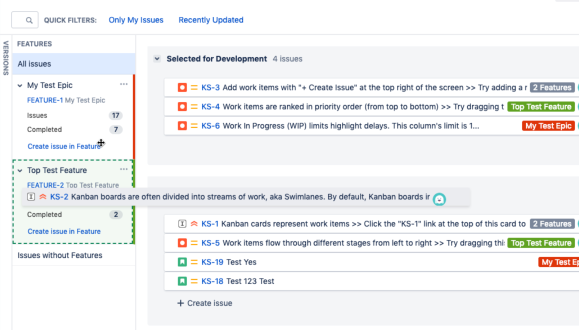 Adjust your backlog name on Kanplan boards to your needs