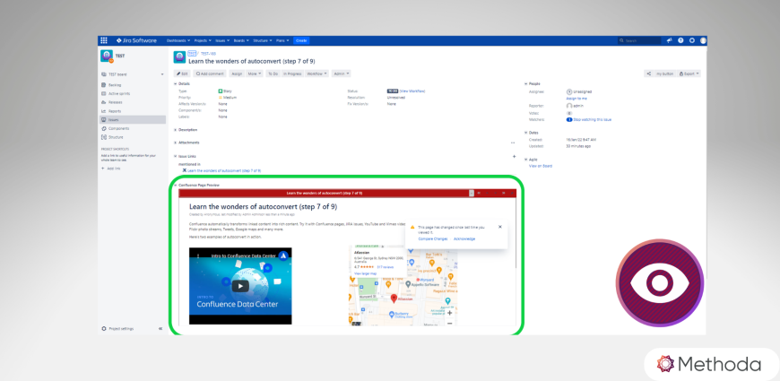 Change Management in Jira and Confluence