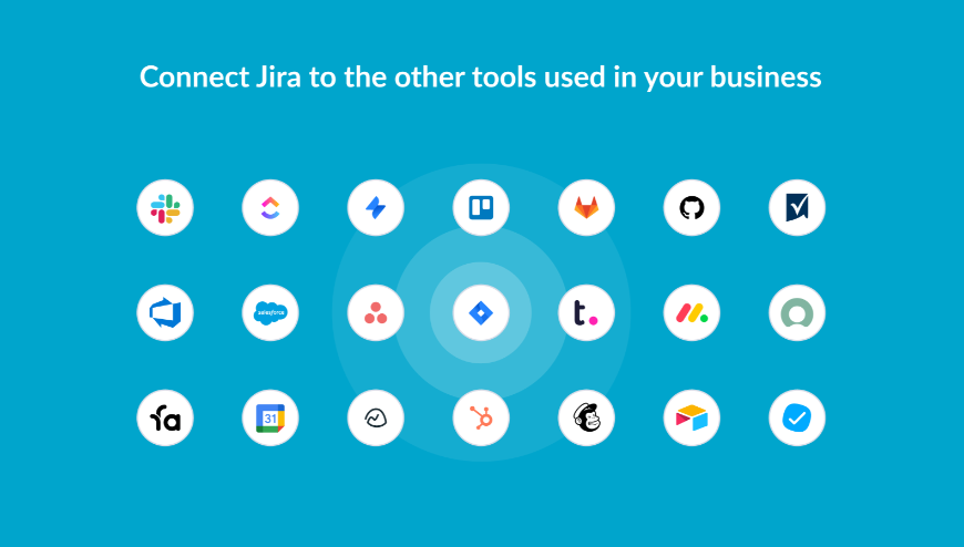 Connect Jira to the other tools used in your business