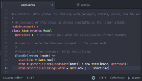 automatic time tracking inside your text editor