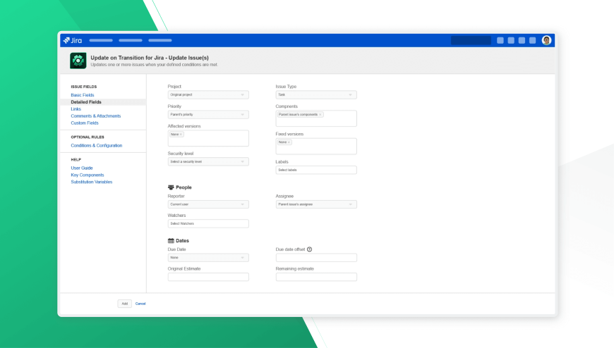 Auto-update issues and subtasks with ease