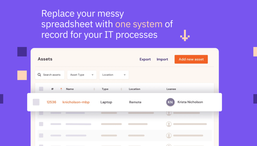 Replace your messy spreadsheet