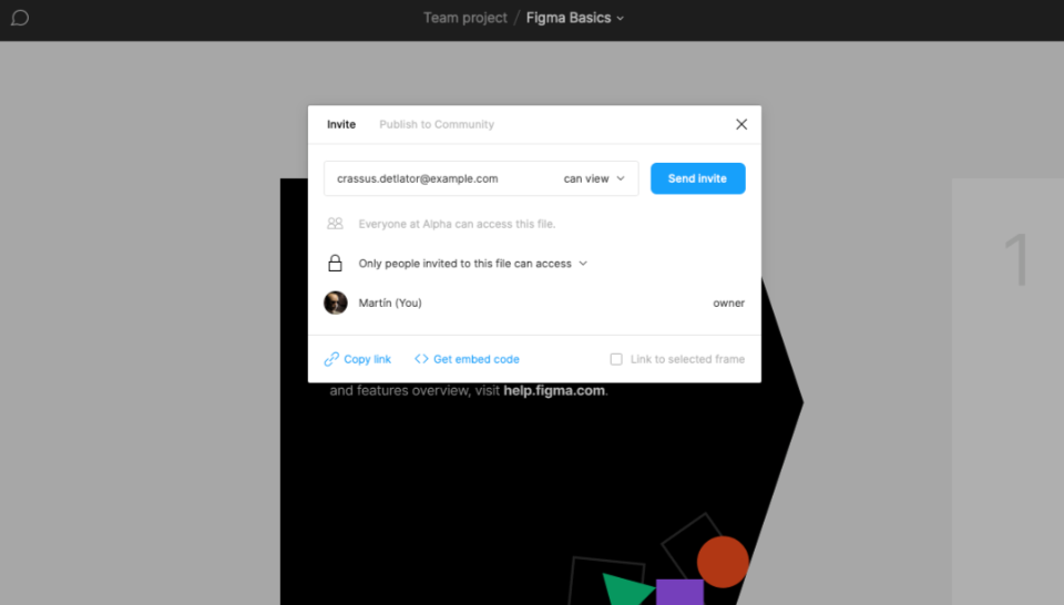 You can add private Figma designs, and only people with access will be able to see them. You can invite people to your designs from within Figma as usual, nothing new to learn or manage.