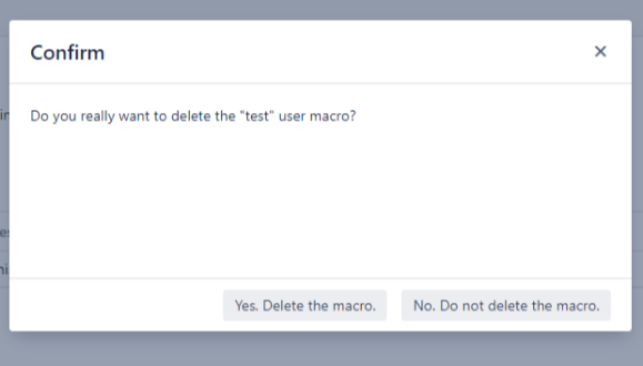 No more accidentally deleting your user macros.