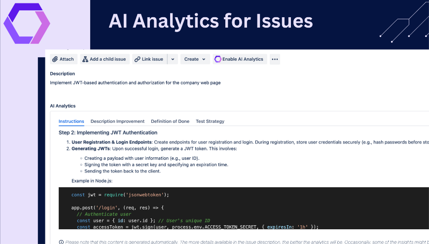 Leverage AI analytics