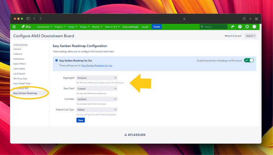 Configure the card layout in the Kanban board, and that's all!