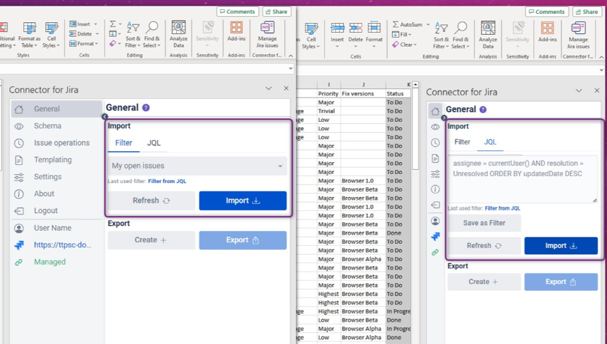 Use favourite or build a JQL to search for specific issues. You can even save your search results to Jira filter