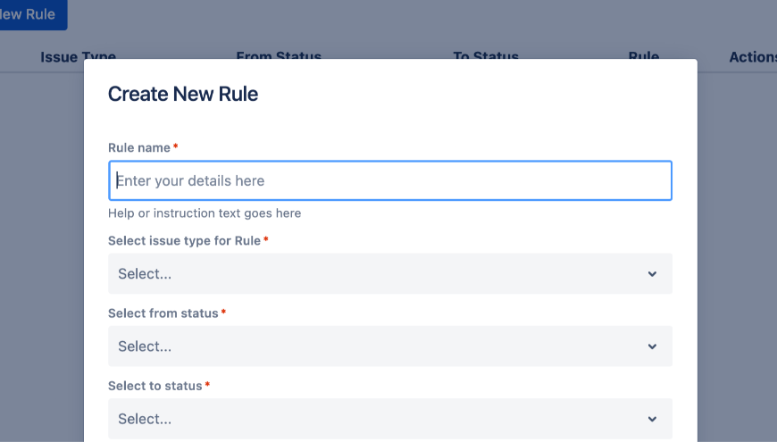 Create new approval rule