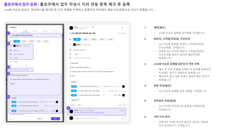 Simultaneous Task Registration in Flow and Jira