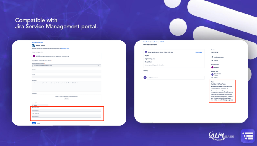 Compatible with Jira Service Management