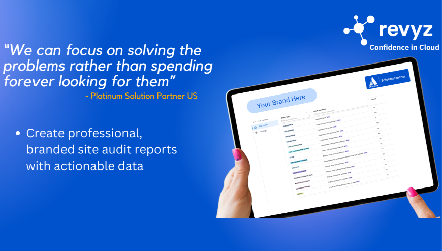 Create professional, branded site audit reports