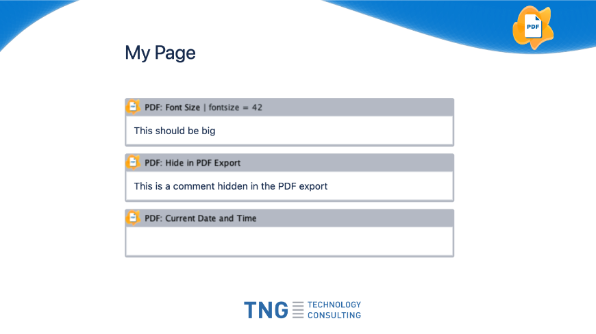 Simply create a page, insert the desired macros and save it.
