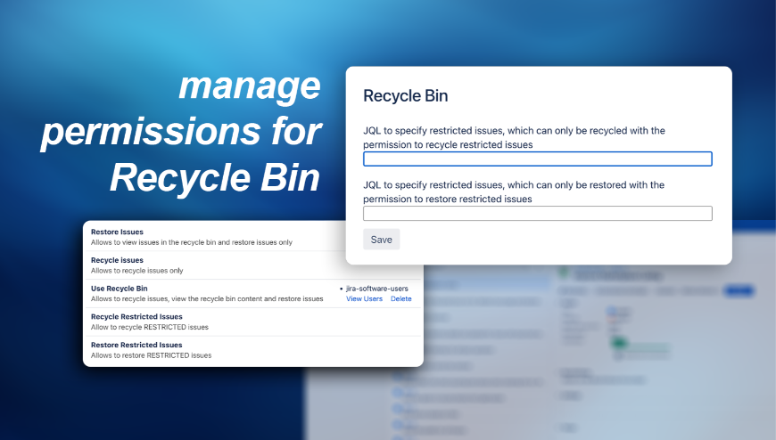 Manage Global Permissions to control who is able to use the Recycle Bin