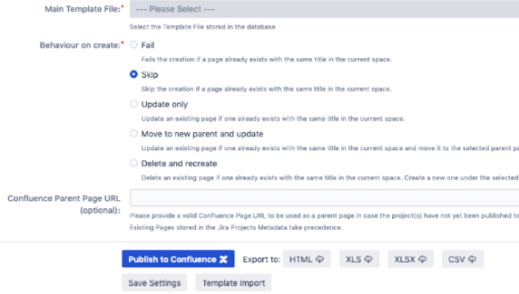 Create a link to your Confluence space