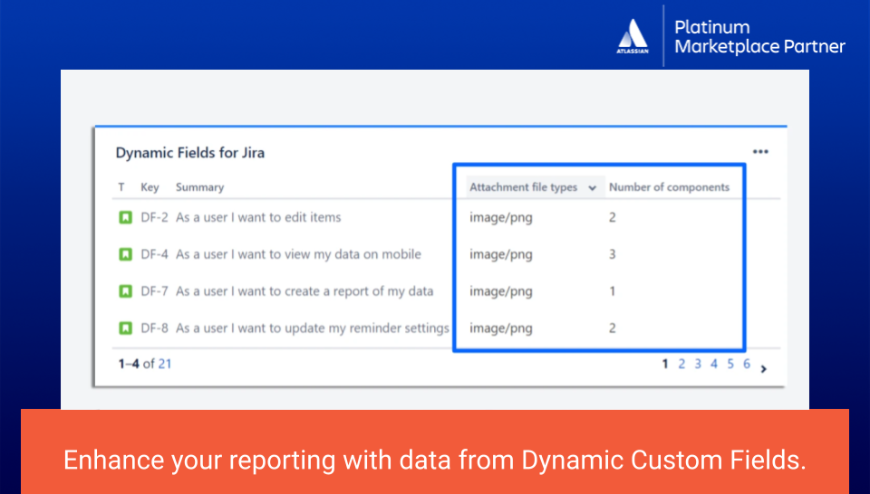 ​Enhance your reports using dynamic custom fields or easily narrow down your issues using dynamic field values in your JQL statements!