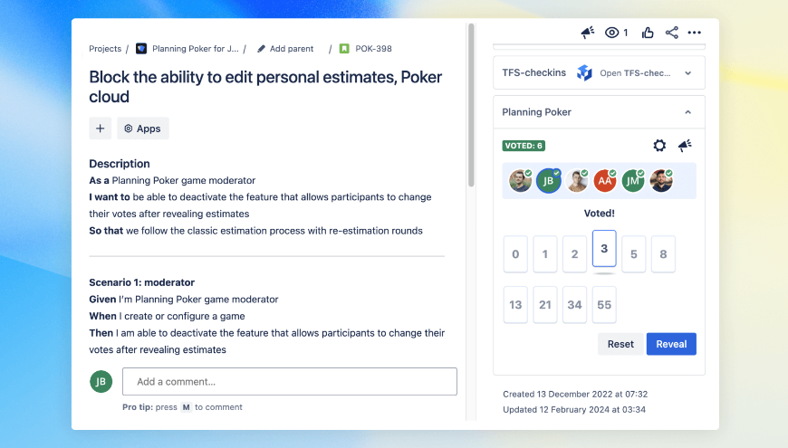 Choose an estimation method based on team’s needs