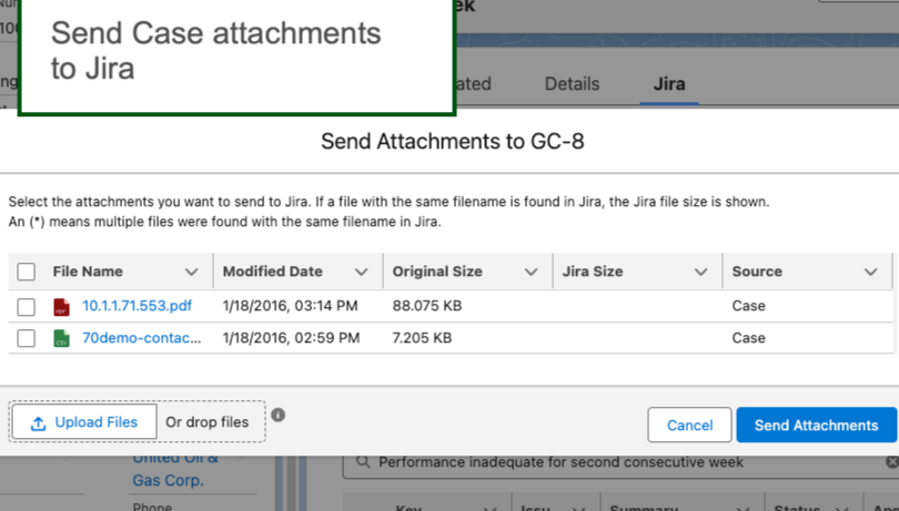 Comment sharing between Jira and Salesforce