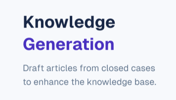 Generate a knowledge article based on a custom prompt for your Jira or JSM tickets, delivering tailored documentation and insights to enhance your knowledge base and streamline future issue resolutions.