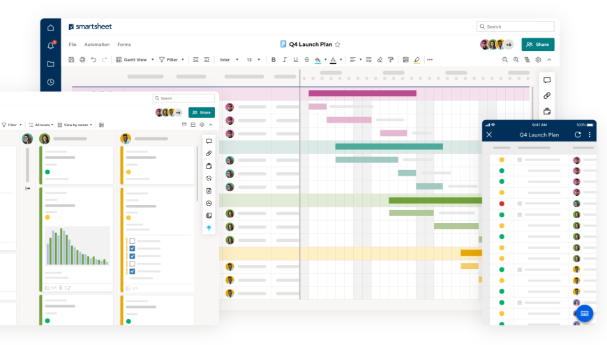 Give instant visibility into IT and software development projects. Users of any technical level can access & manage Jira data using Smartsheet’s intuitive spreadsheet interface. All changes are synchronized in real-time.