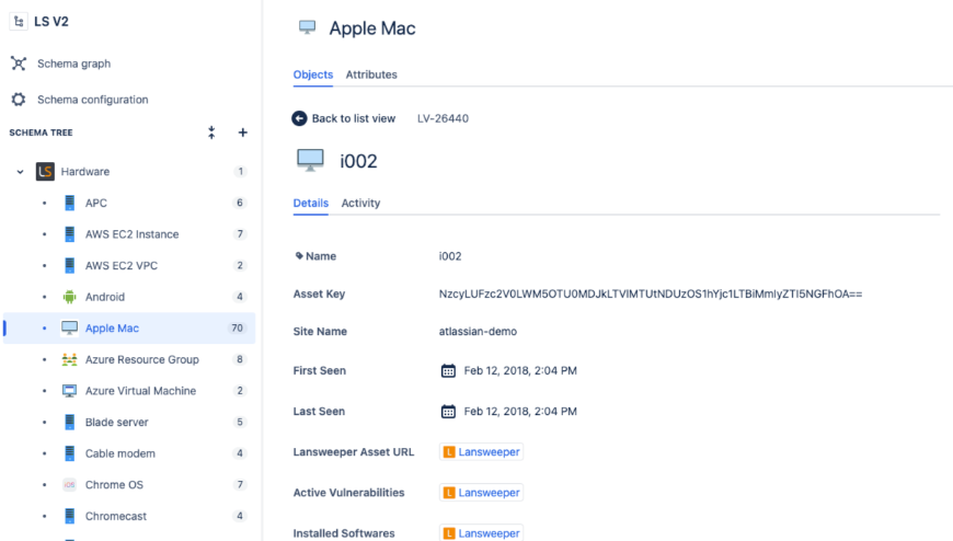 Sync Lansweeper Assets with JSM Assets