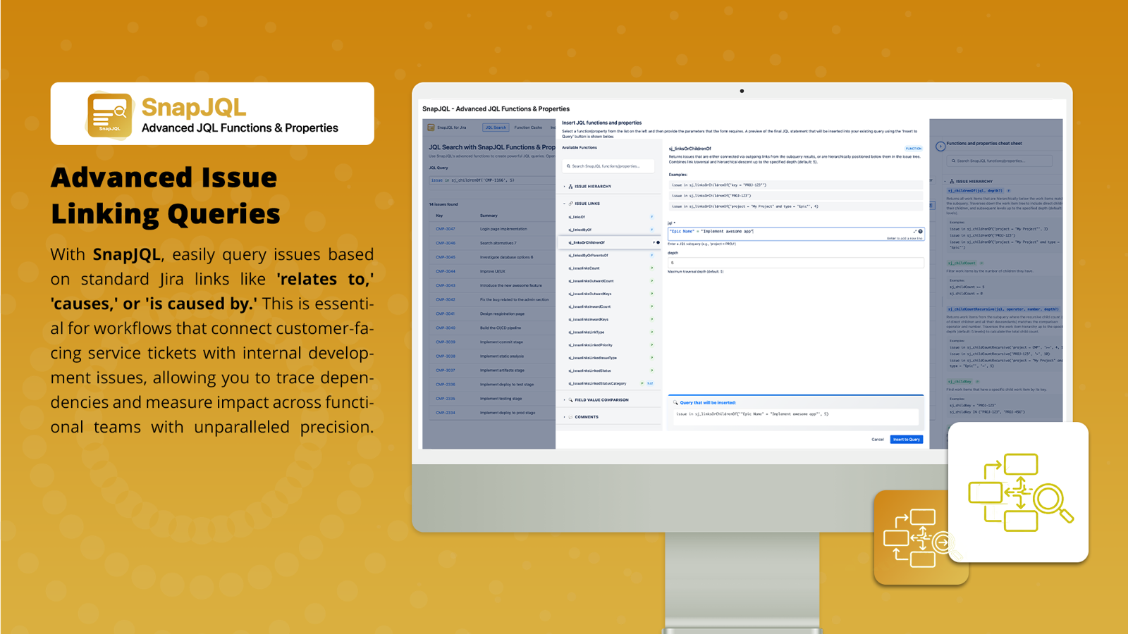 Advanced Issue Linking Queries