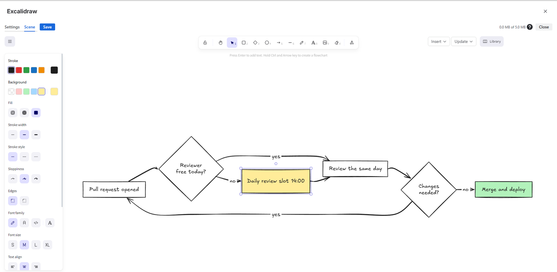 Version history and conflict-safe saving: restore an earlier version or see who saved last.