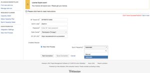 Automatic integration from SAP Successfactors using intelligent services (https://www.successfactors.com/en_us/lp/intelligent-services.html)